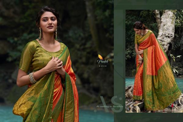 Pankh Parampara Silk Vol 4 Fancy Silk Kanjivaram Saree Collection